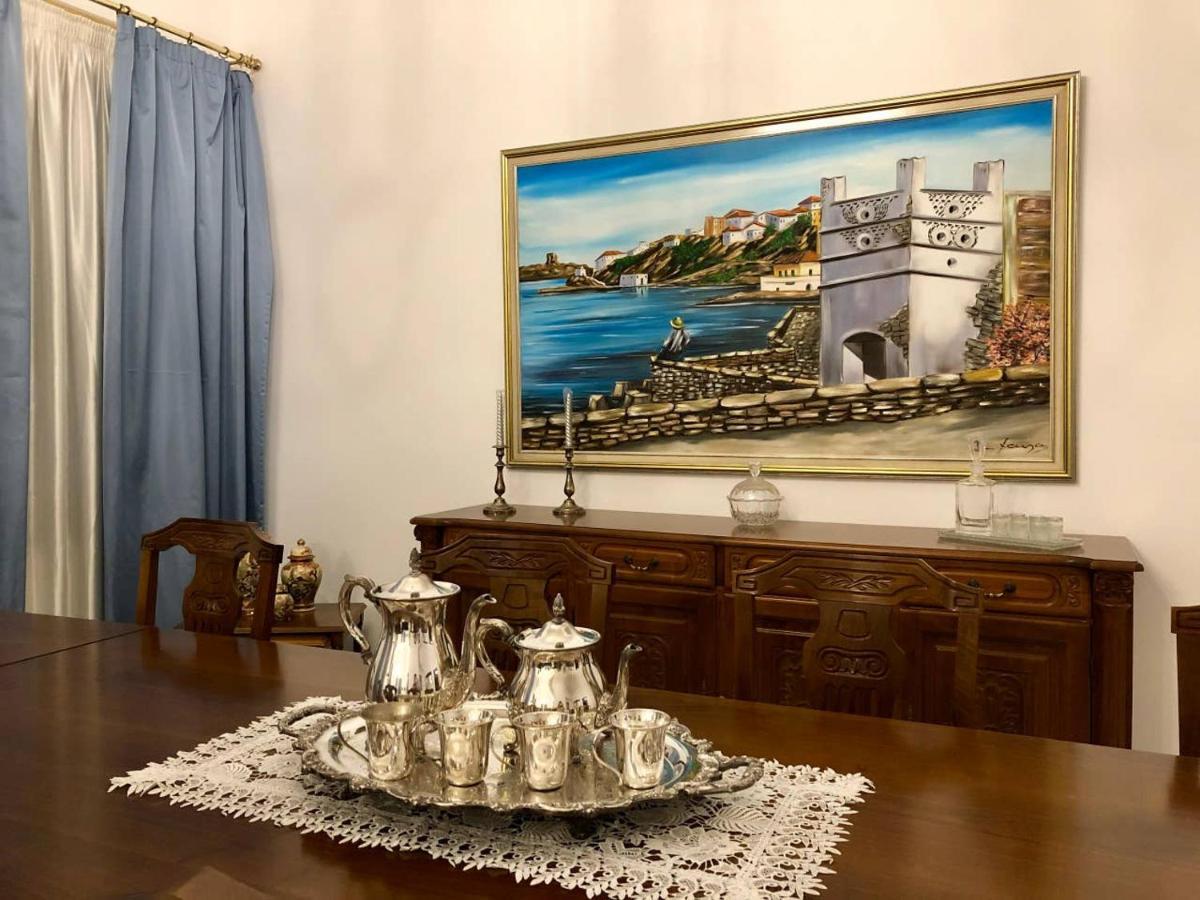 Villa Andros Epoque Livádhia Exteriör bild