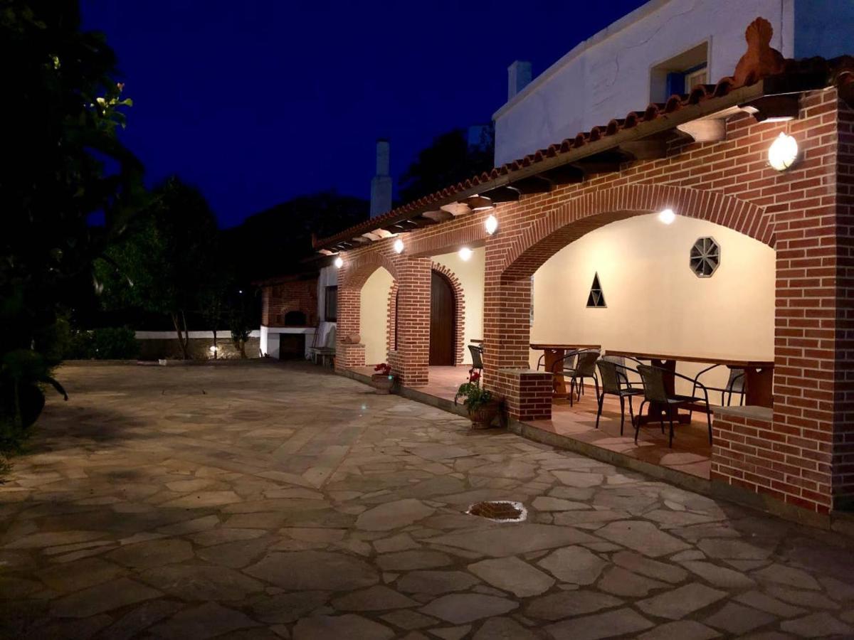 Villa Andros Epoque Livádhia Exteriör bild